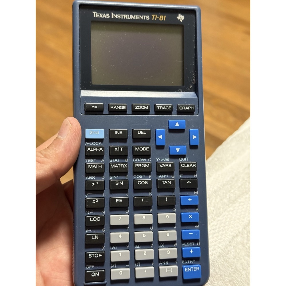 Texas Instruments TI-81‎ Graphing Calculator with Cover/Used
